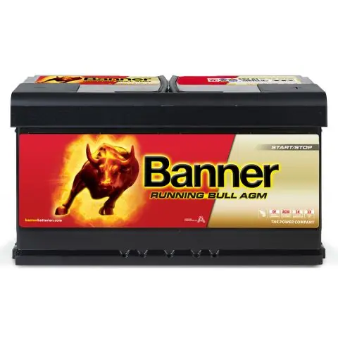 Banner Running Bull AGM 59501M Startbatteri Begränsat antal